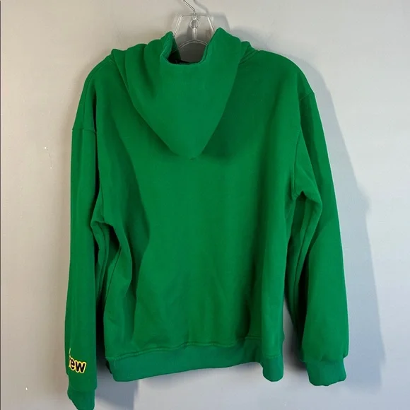 Drew House Green Hoodie With Yellow Smiley Logo Oversized Justin Bieber Size L - Picture 2 of 13